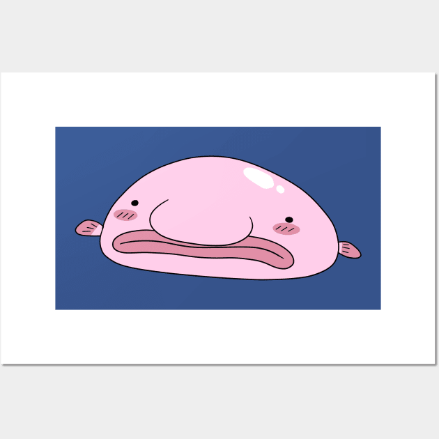 Blobfish Wall Art by saradaboru